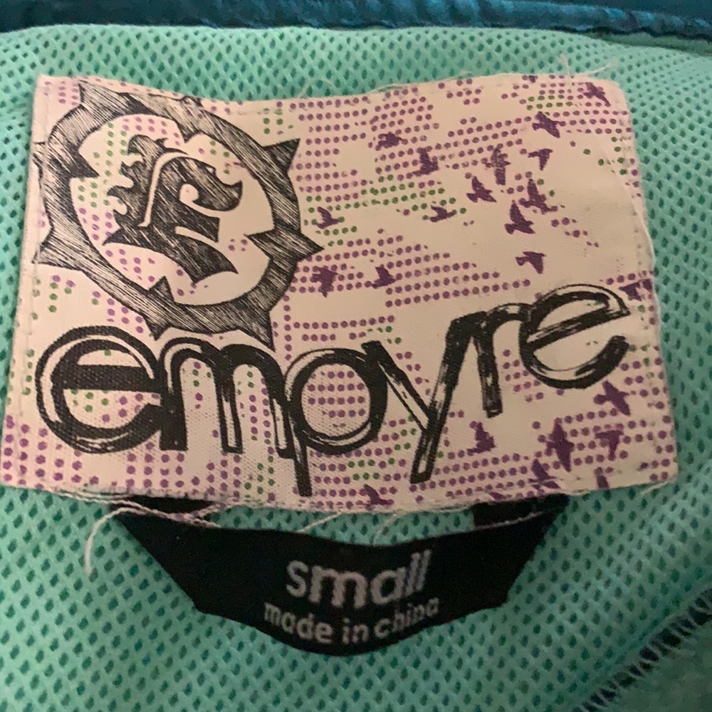 Empyre Teal Script Jacket - Picture 2 of 6